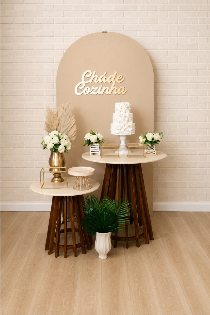 Alugue Decoração Chá de Cozinha ( Modelo 24) - HZM Decoração e Locação
