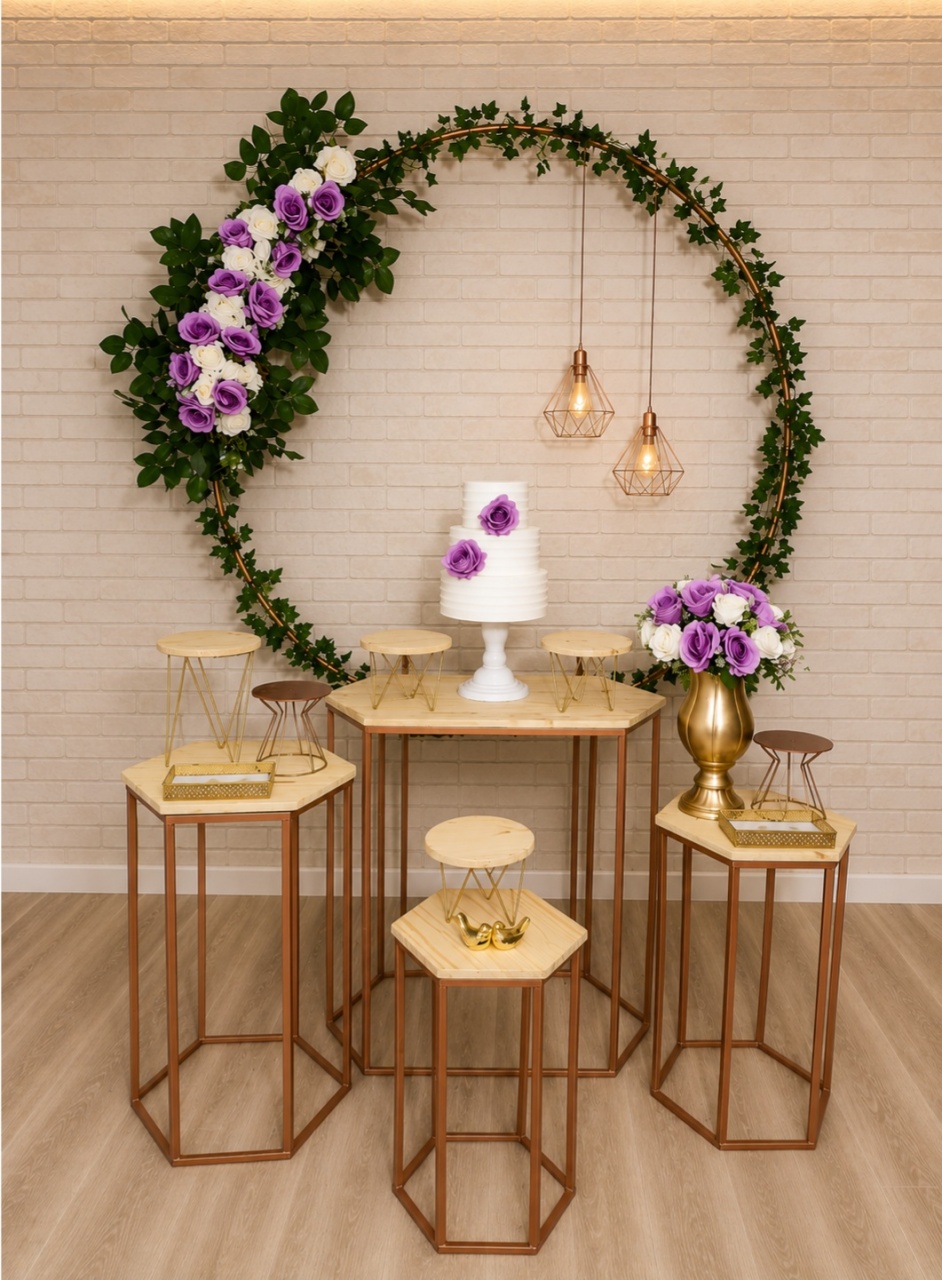 Alugue Decoração Noivado & Casamento (Modelo 43) - HZM Decoração e Locação