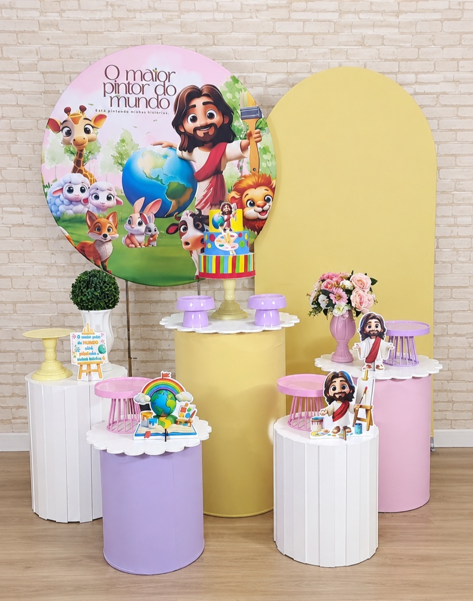 Alugue Decoração - Maior Pintor Do Mundo ( Modelo 14) - HZM Decoração e Locação