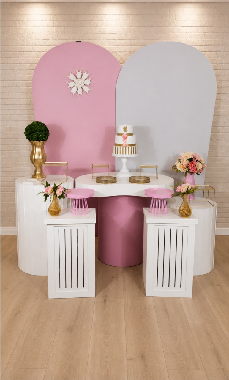 Alugue Decoração Batizado (Modelo 9) - HZM Decoração e Locação