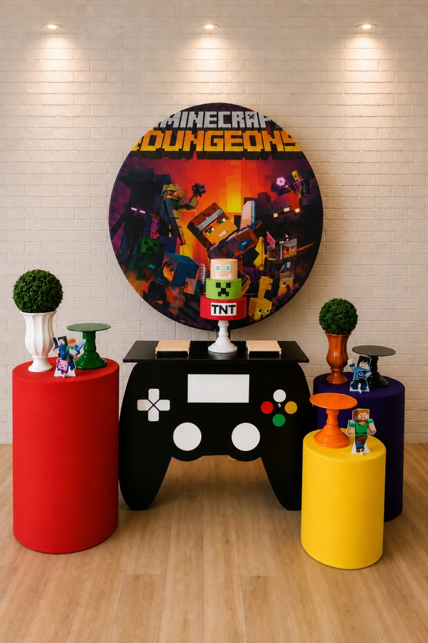 Alugue Decoração Minicraft (Modelo 4) - HZM Decoração e Locação