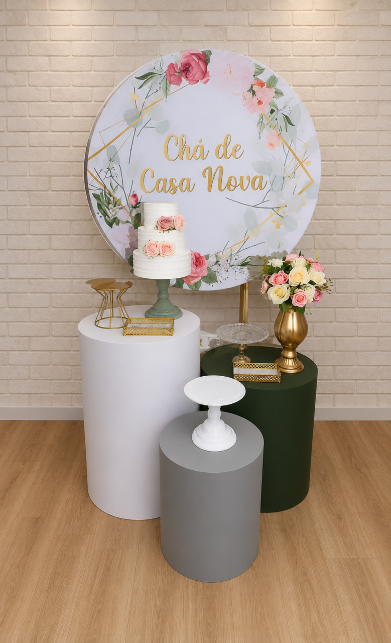 Alugue Decoração Chá de Casa Nova ( Modelo 1) - HZM Decoração e Locação