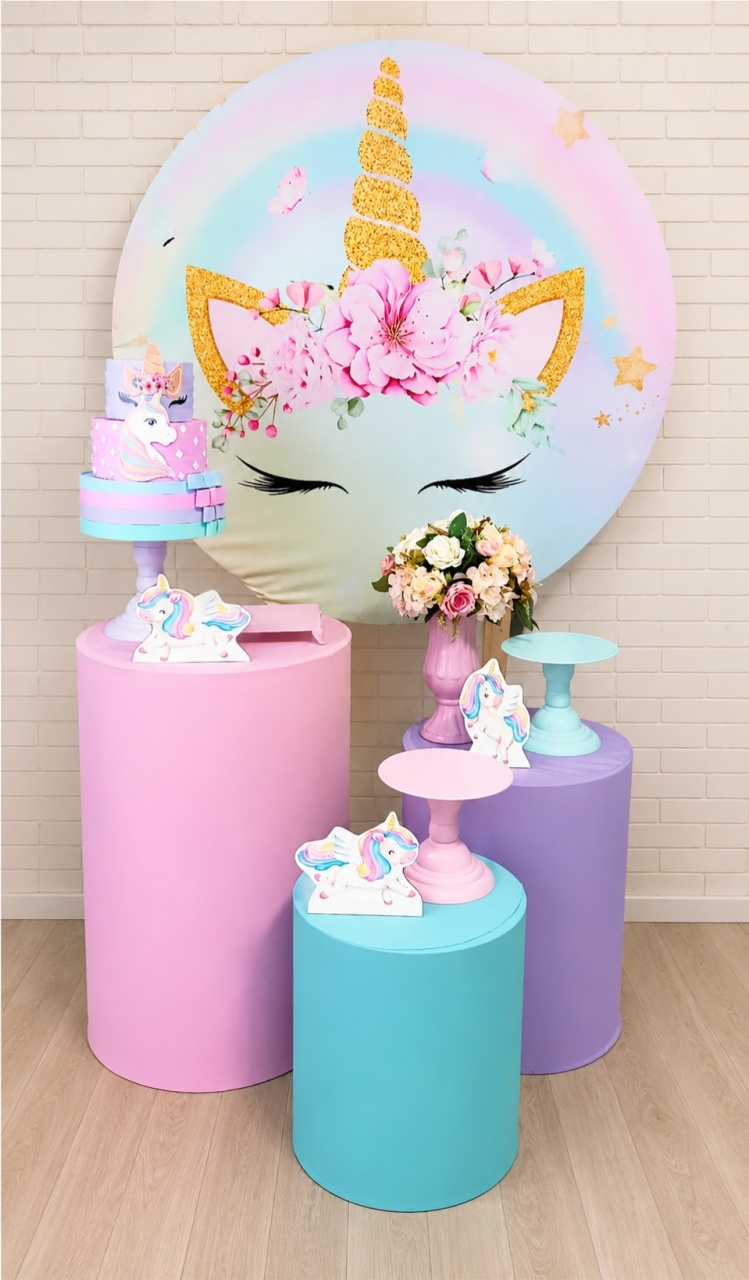 Alugue Decoração Unicórnio ( Modelo 1) - HZM Decoração e Locação