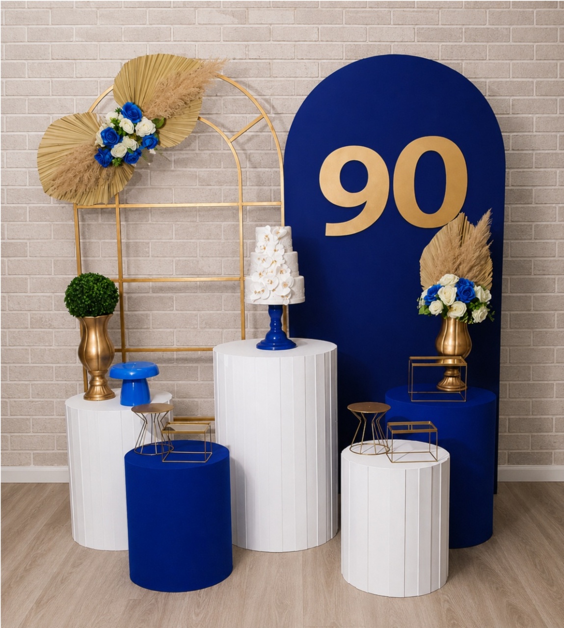 Alugue Decoração 90 Anos (Modelo 7) - HZM Decoração e Locação