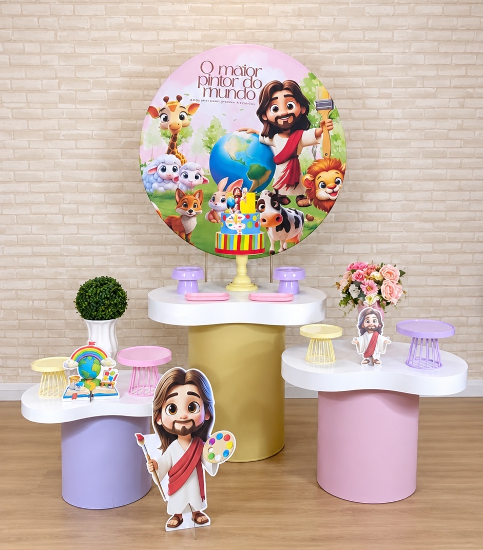Alugue Decoração - Maior Pintor Do Mundo ( Modelo 8) - HZM Decoração e Locação
