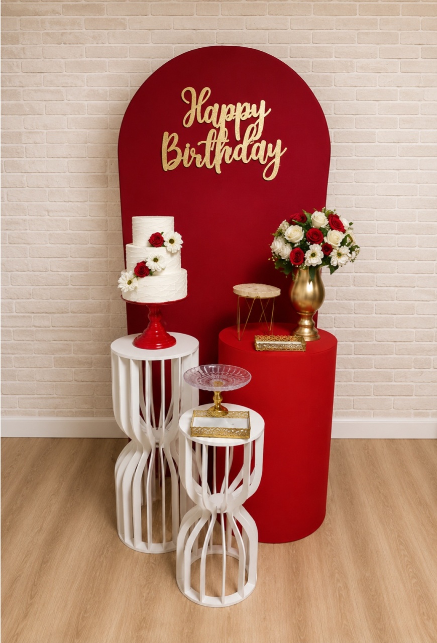 Alugue Decoração Happy ( Modelo 20) - HZM Decoração e Locação