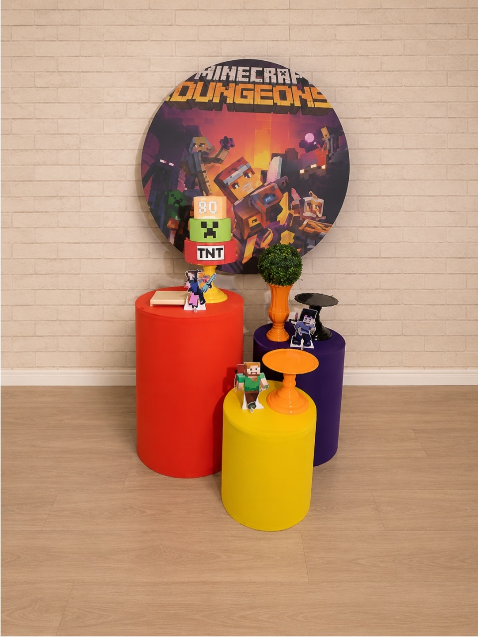 Alugue Decoração Minicraft (Modelo 1) - HZM Decoração e Locação