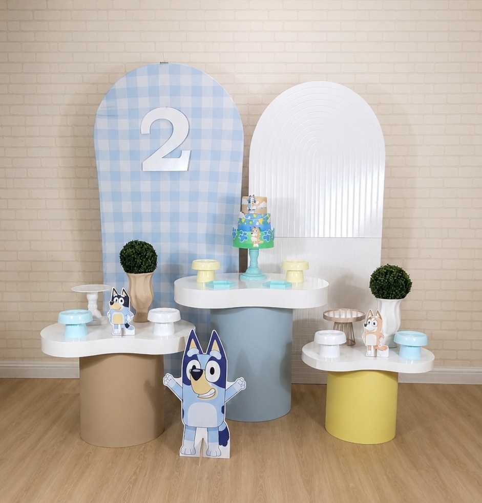 Alugue Decoração Bluey ( Modelo 10) - HZM Decoração e Locação