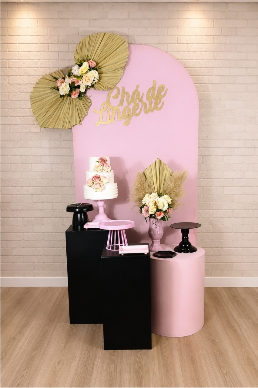 Alugue Decoração Chá de Lingerie ( Modelo 1) - HZM Decoração e Locação