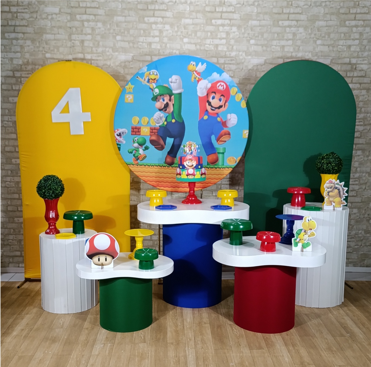 Alugue Decoração Super Mario ( Modelo 12) (Cópia 1) - HZM Decoração e Locação