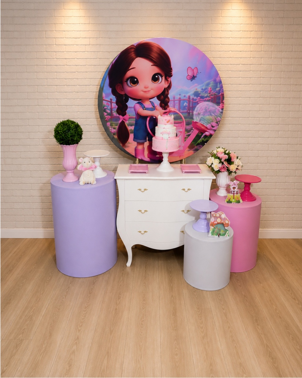 Alugue Decoração Jardineira (Modelo 2) - HZM Decoração e Locação