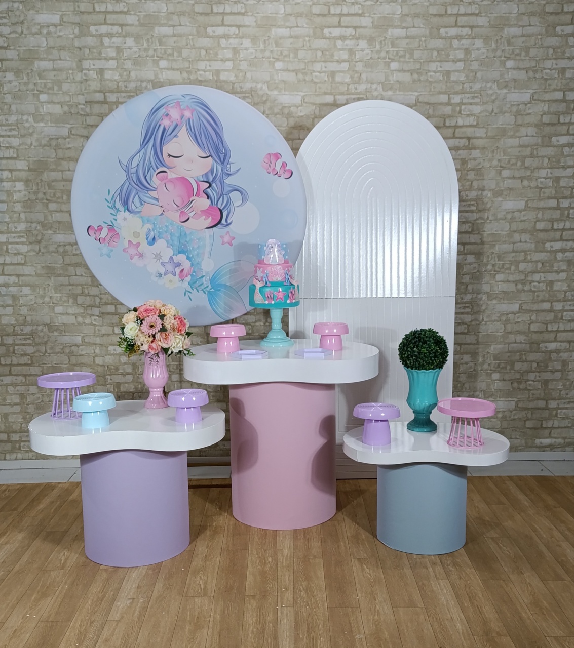 Alugue Decoração Sereia ( Modelo 6) - HZM Decoração e Locação