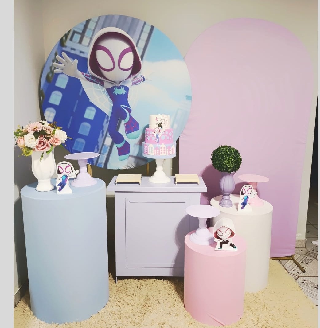 Alugue Decoração Mulher Aranha   (Modelo 3) - HZM Decoração e Locação