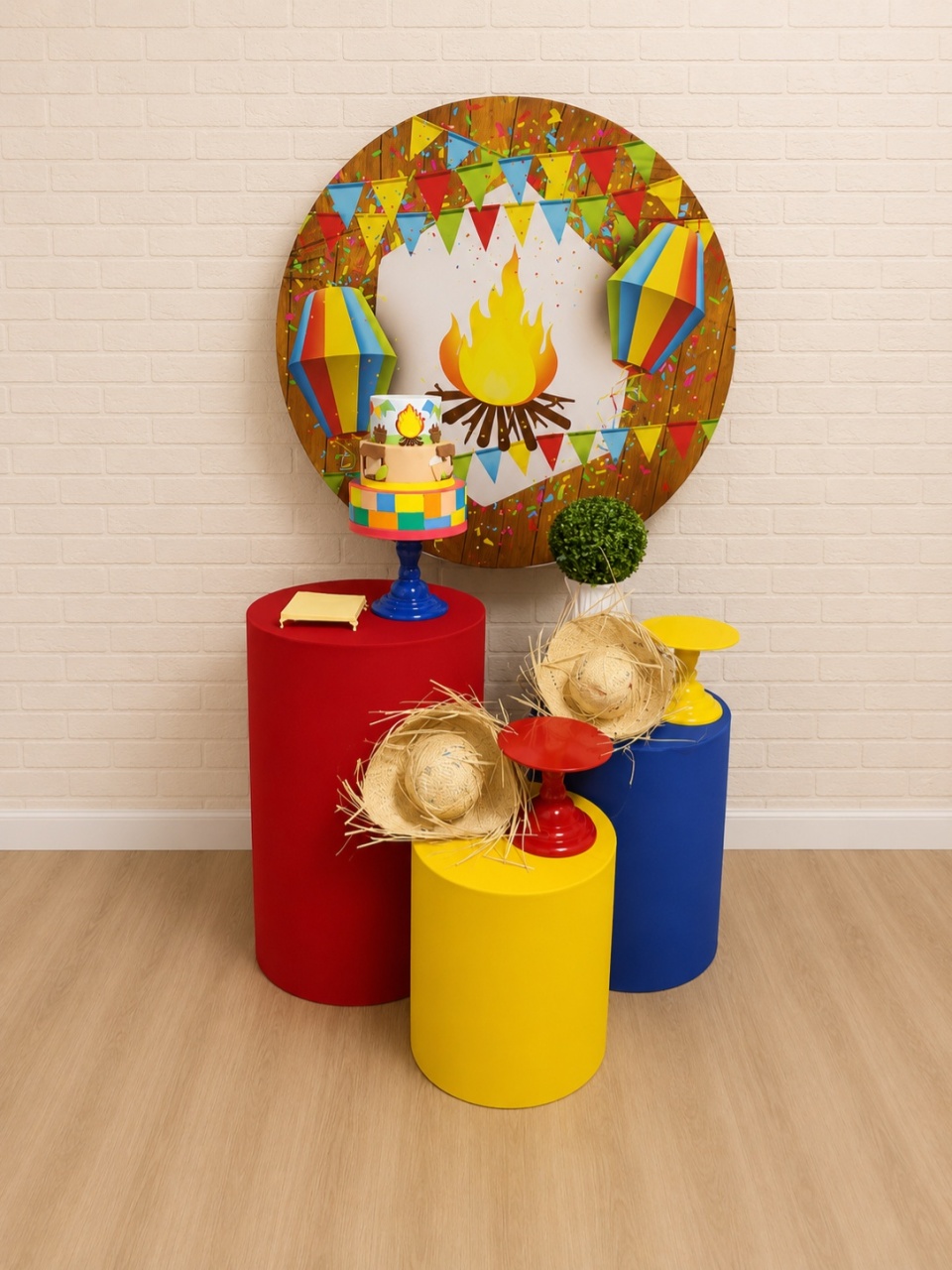 Alugue Decoração Festa Junina (Modelo 2) - HZM Decoração e Locação