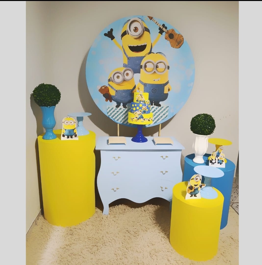 Alugue Decoração Minions (Modelo2) - HZM Decoração e Locação