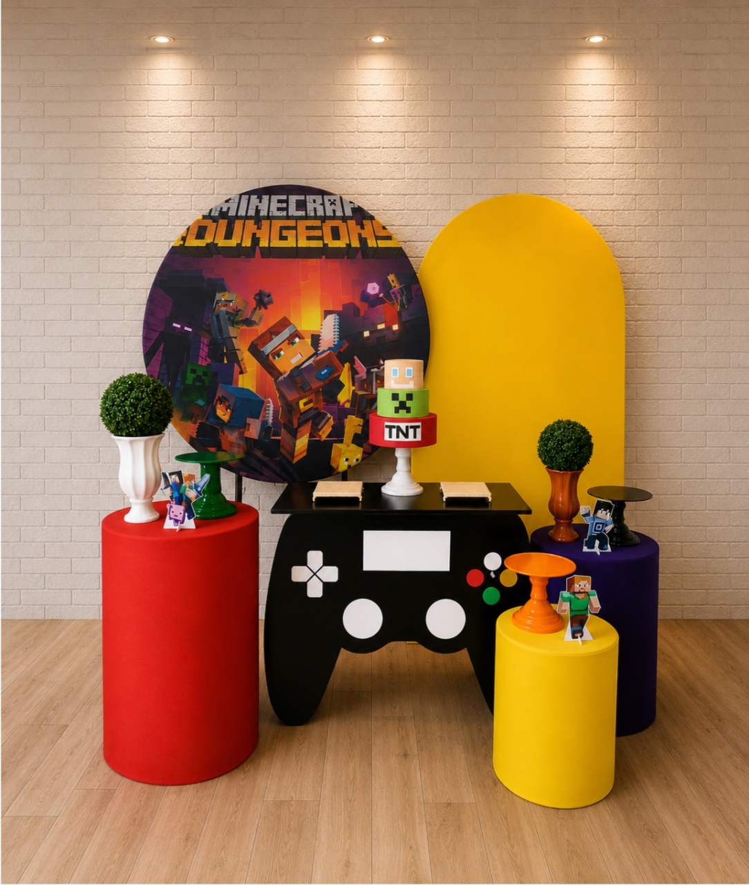 Alugue Decoração Minicraft (Modelo 3) - HZM Decoração e Locação