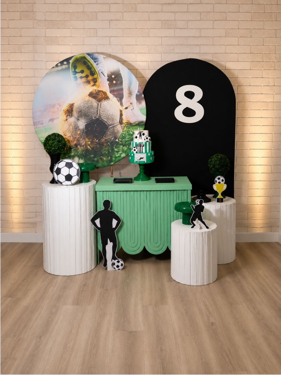 Alugue Decoração Futebol (Modelo 4) - HZM Decoração e Locação