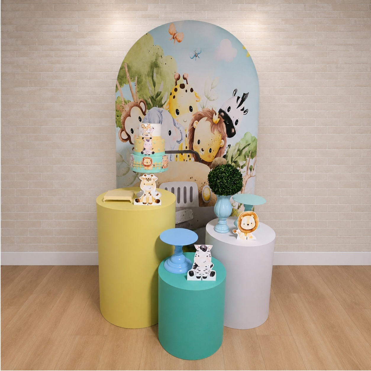Alugue Decoração Safari (Modelo 7) - HZM Decoração e Locação