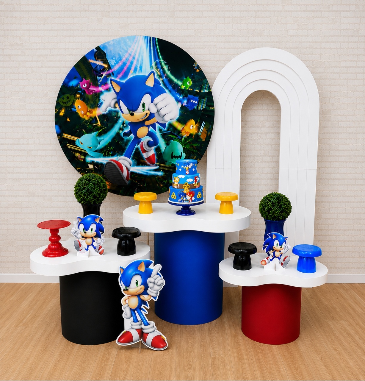 Alugue Decoração Sonic ( Modelo 9) - HZM Decoração e Locação