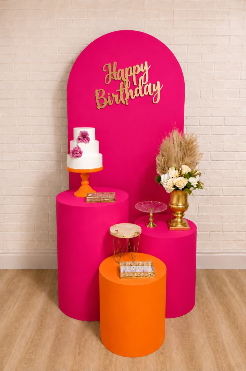 Alugue Decoração Happy ( Modelo 88) - HZM Decoração e Locação