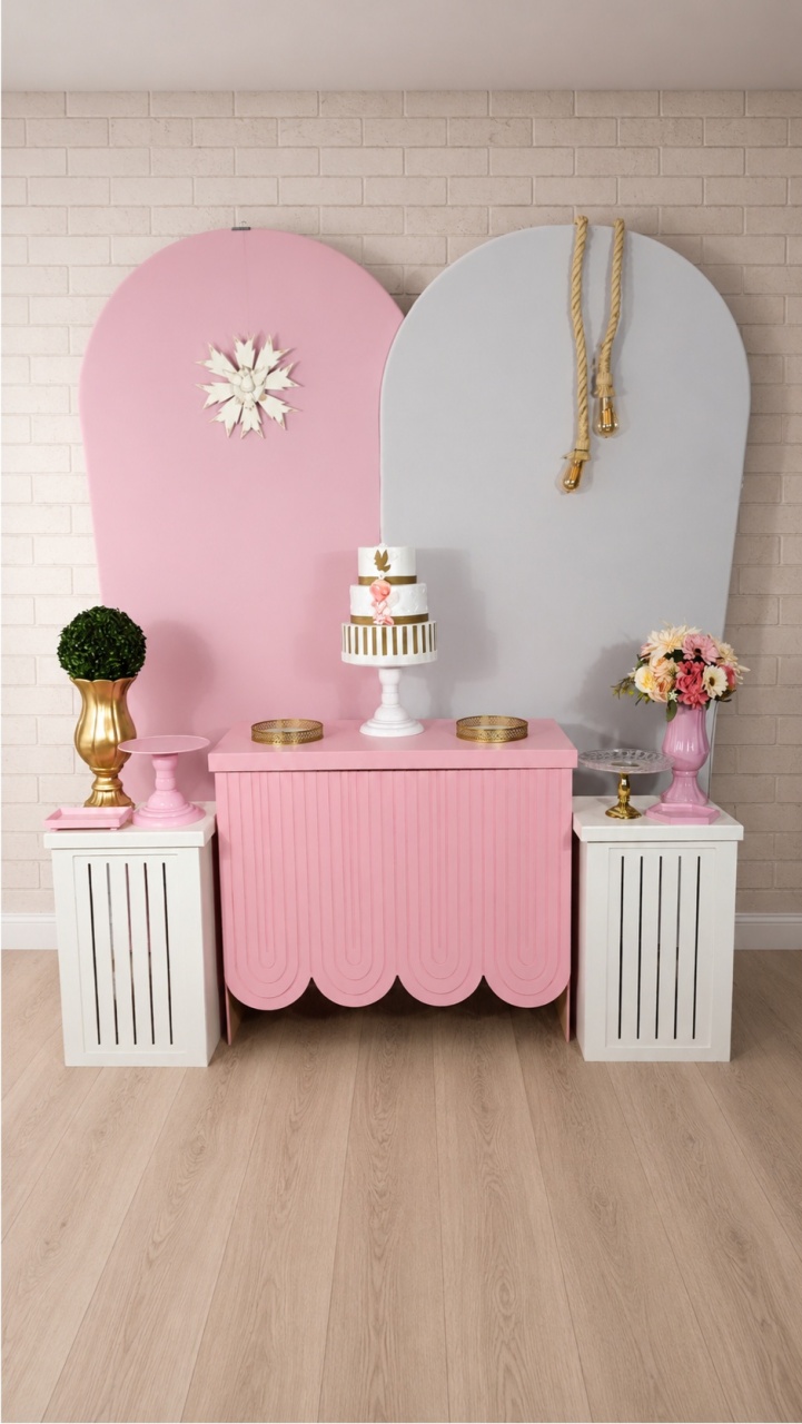Alugue Decoração Batizado (Modelo 6) - HZM Decoração e Locação