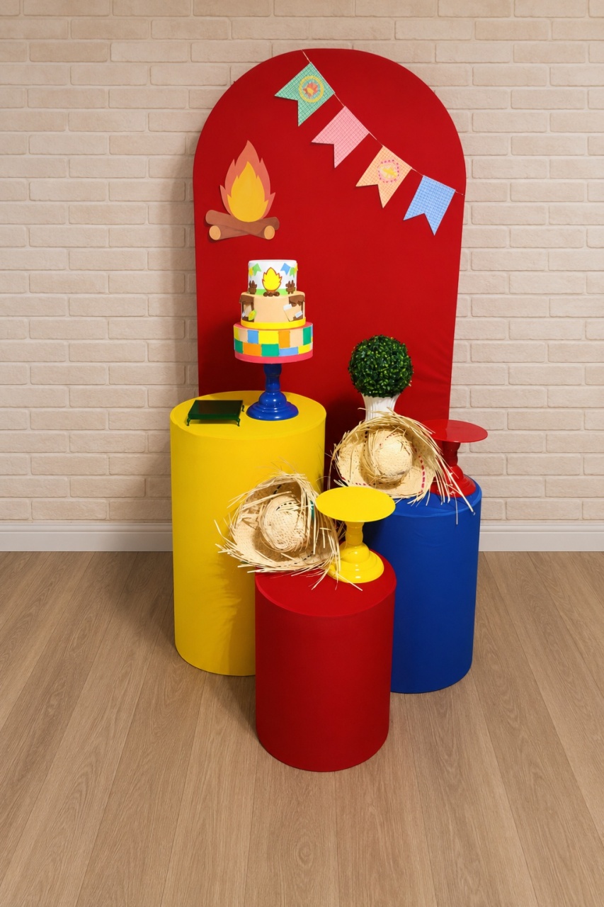 Alugue Decoração Festa Junina (Modelo 10) - HZM Decoração e Locação