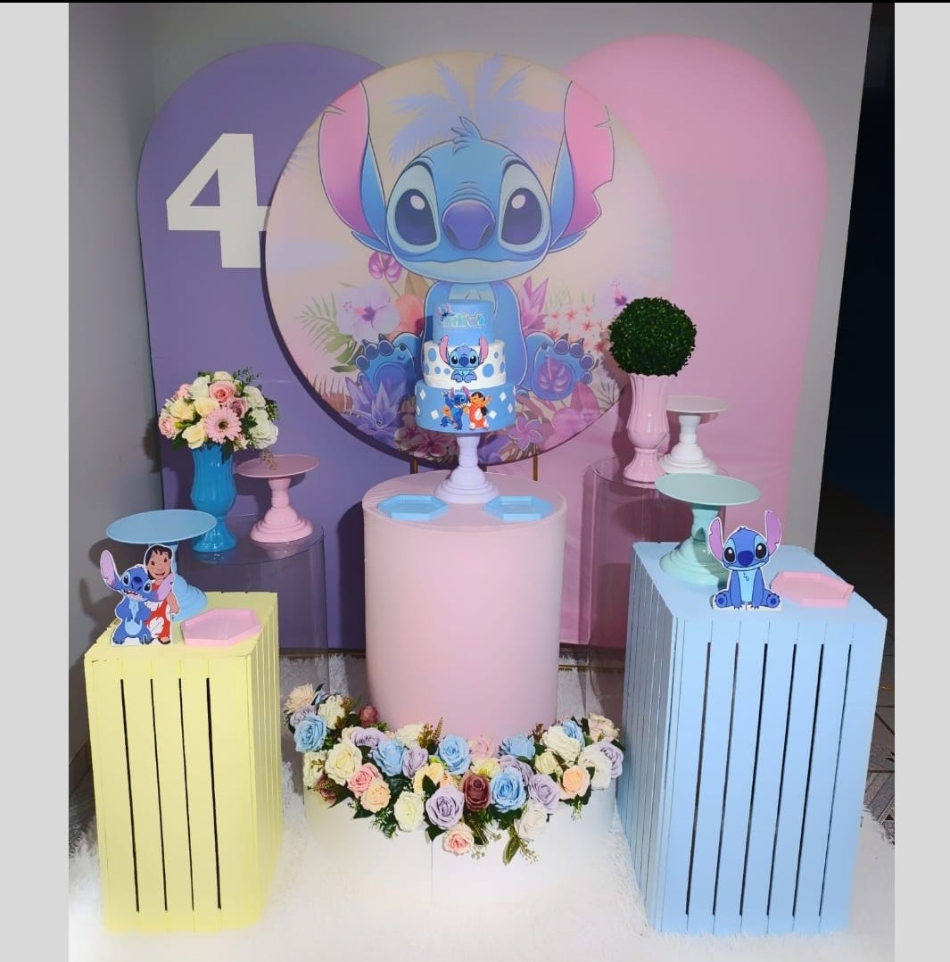 Alugue Decoração Stitch (Modelo 6) - HZM Decoração e Locação