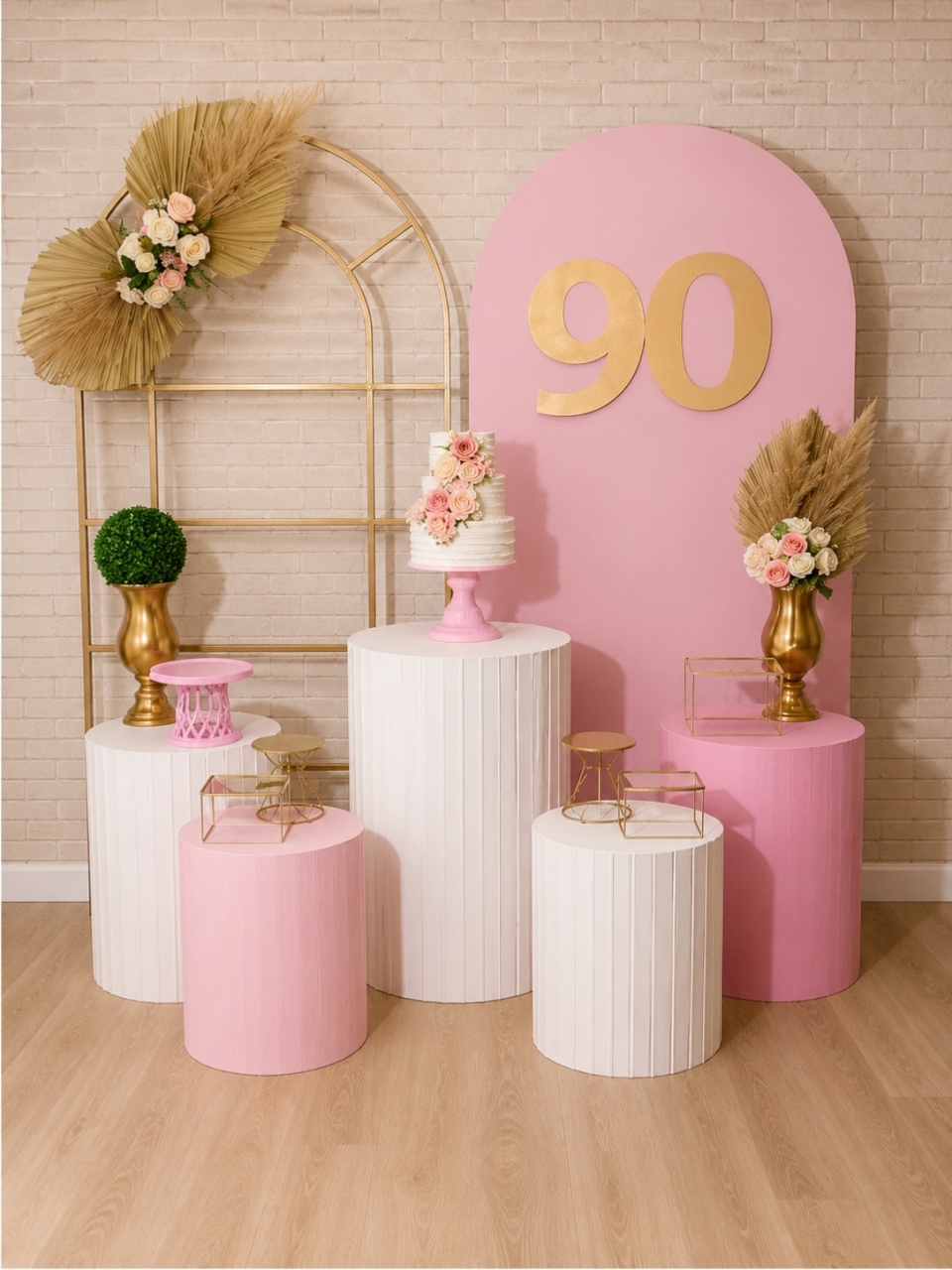 Alugue Decoração 90 Anos (Modelo 1) - HZM Decoração e Locação