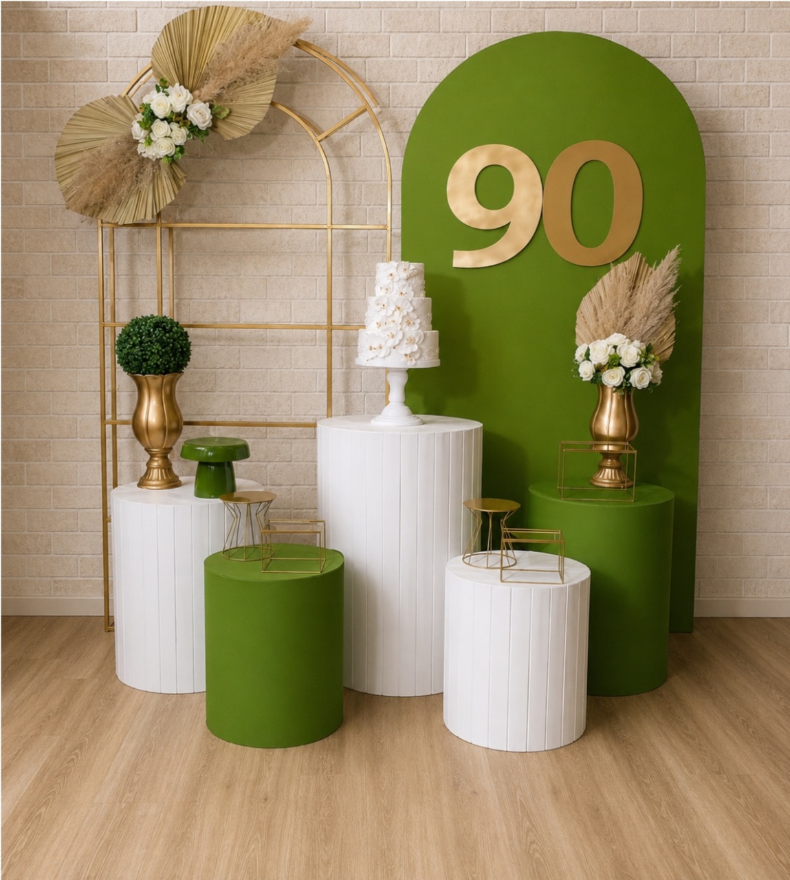Alugue Decoração 90 Anos (Modelo 5) - HZM Decoração e Locação