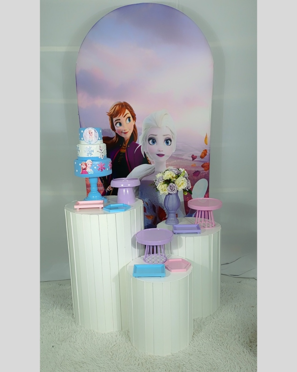 Alugue Decoração Frozen ( Modelo 4) - HZM Decoração e Locação