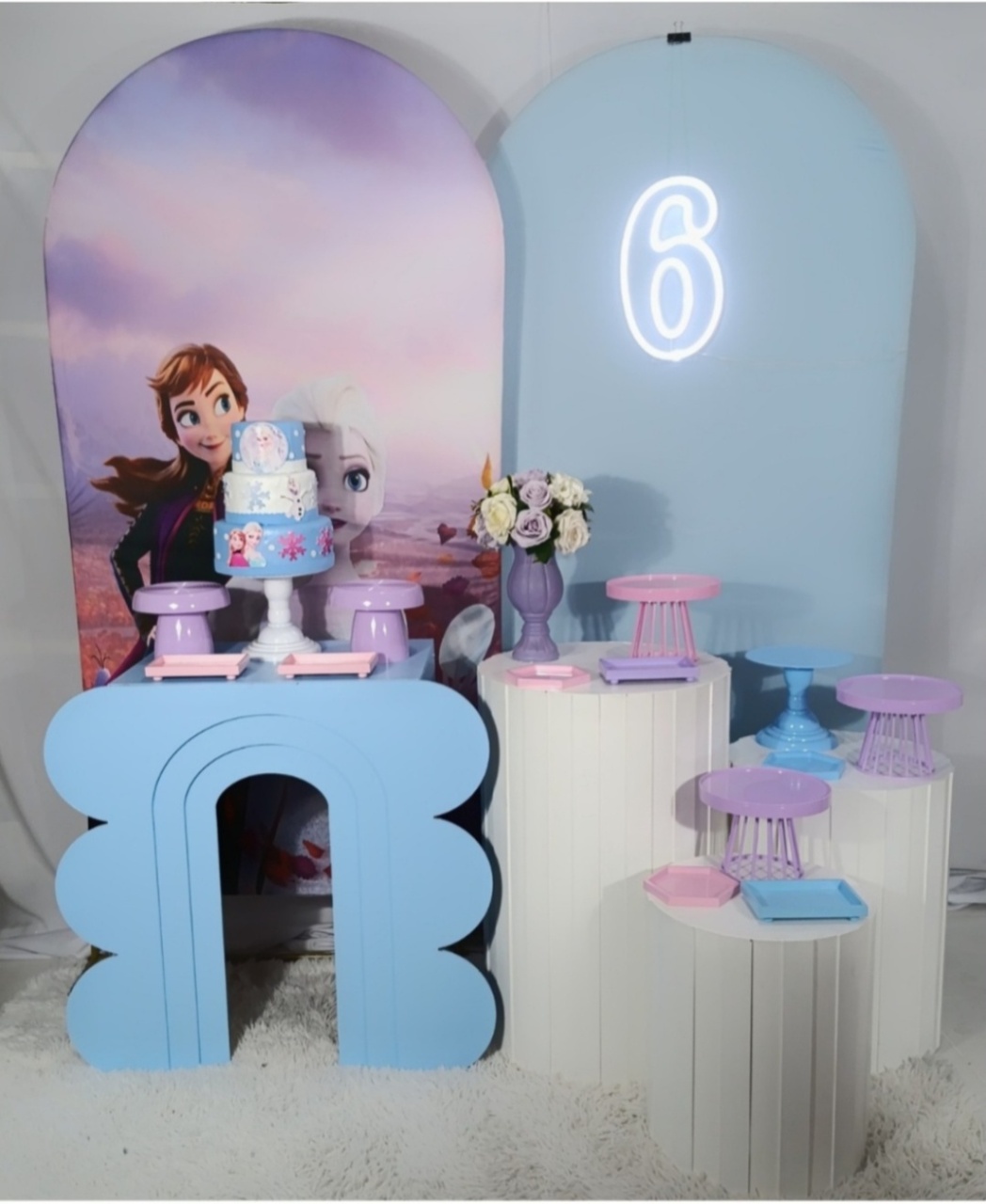 Alugue Decoração Frozen ( Modelo 6) - HZM Decoração e Locação