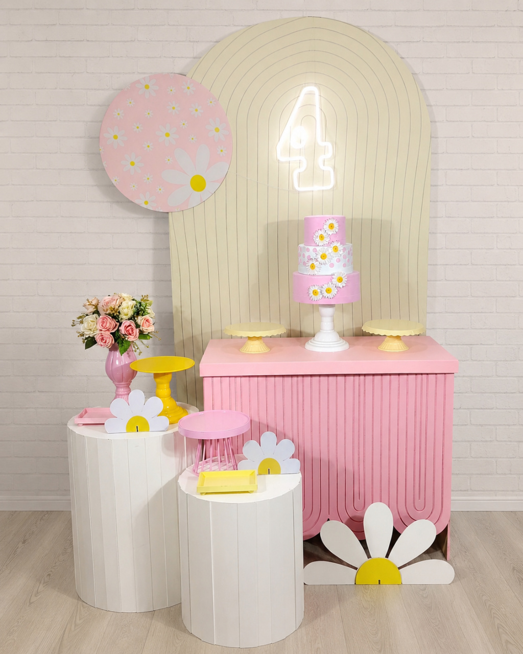 Alugue Decoração Margarida ( Modelo 11) - HZM Decoração e Locação