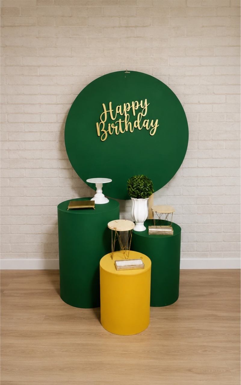 Alugue Decoração Happy ( Modelo 45) - HZM Decoração e Locação
