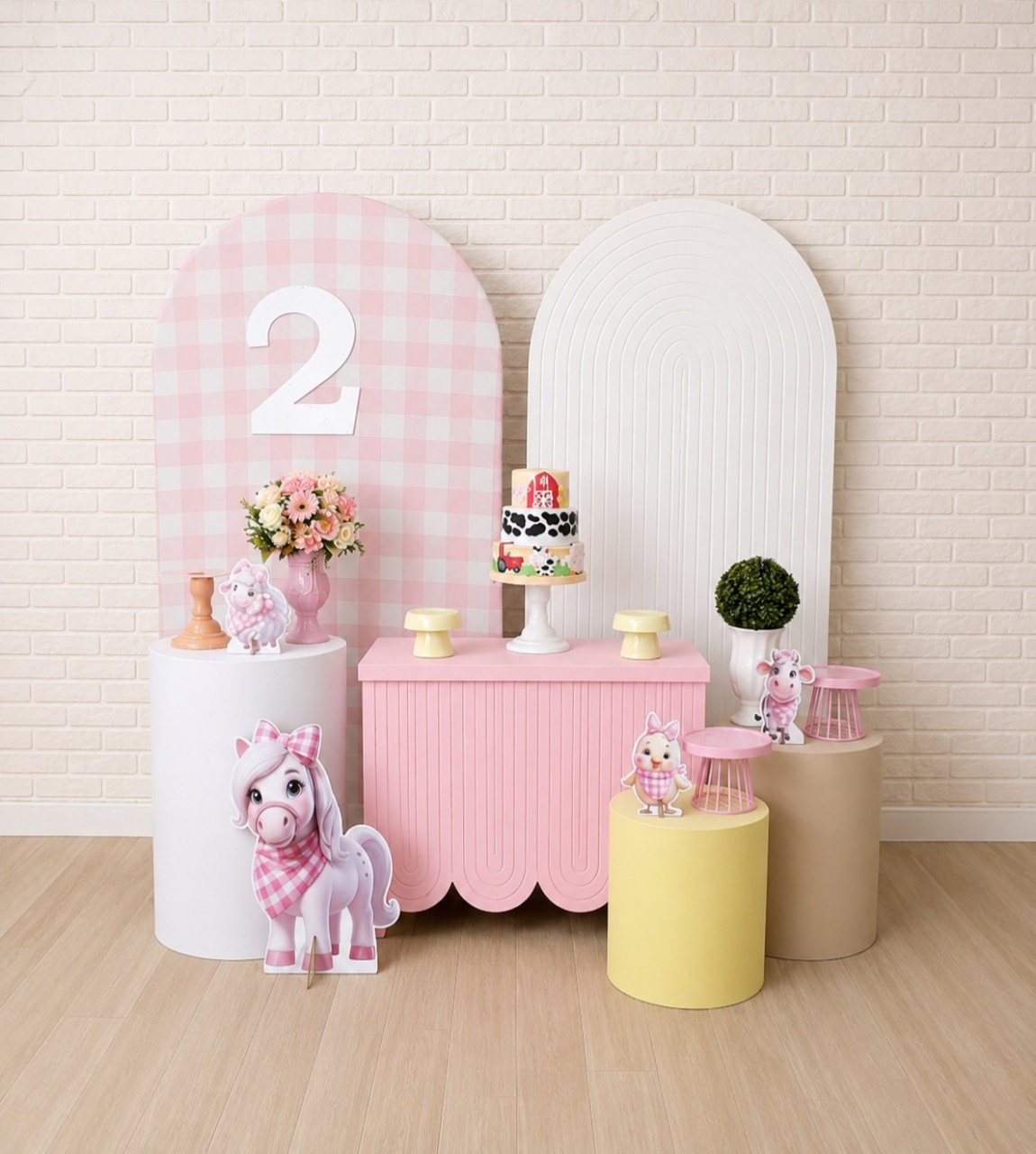 Alugue Decoração Fazendinha (Modelo 9) - HZM Decoração e Locação