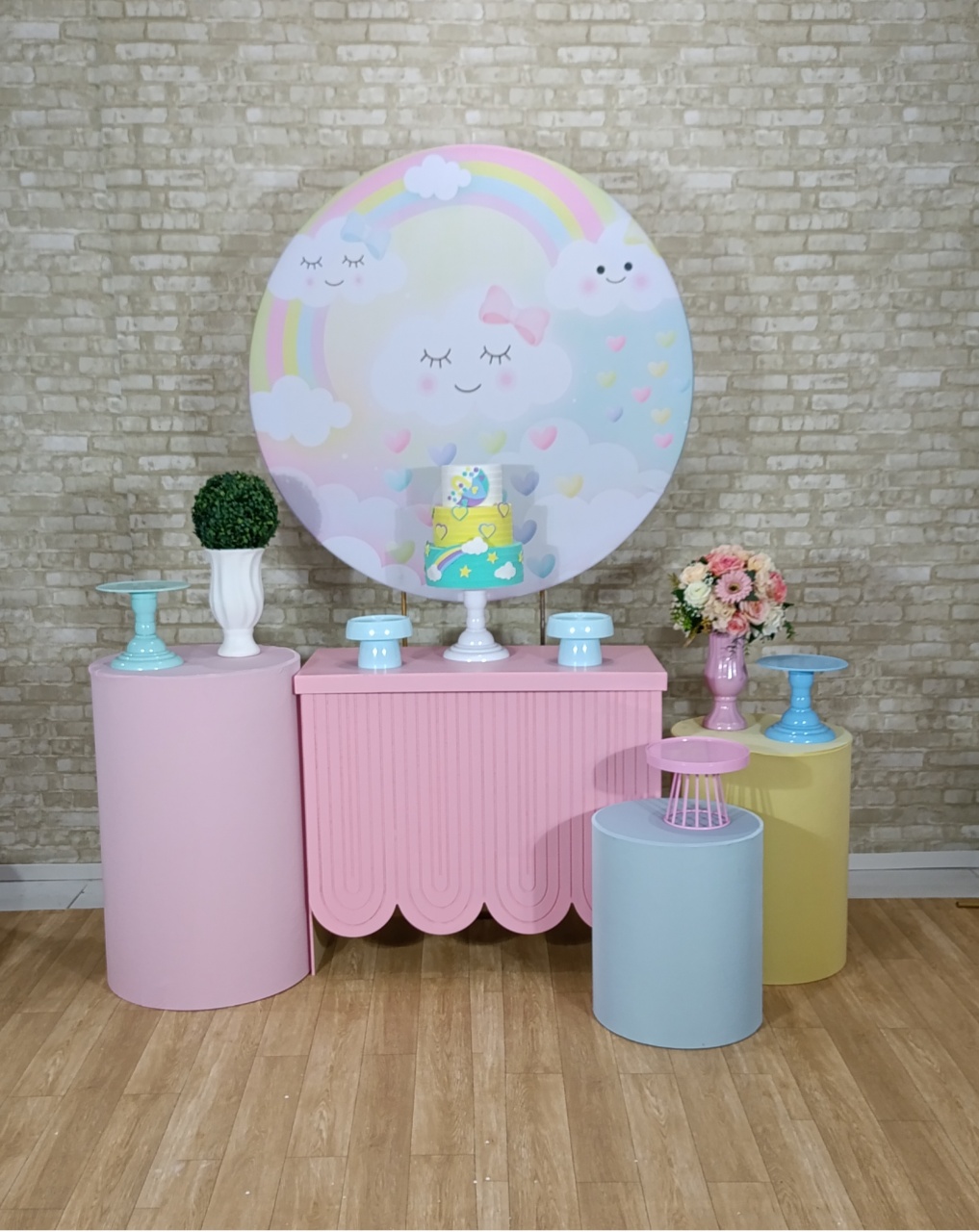 Alugue Decoração Chuva de Benção ( Modelo 2) - HZM Decoração e Locação