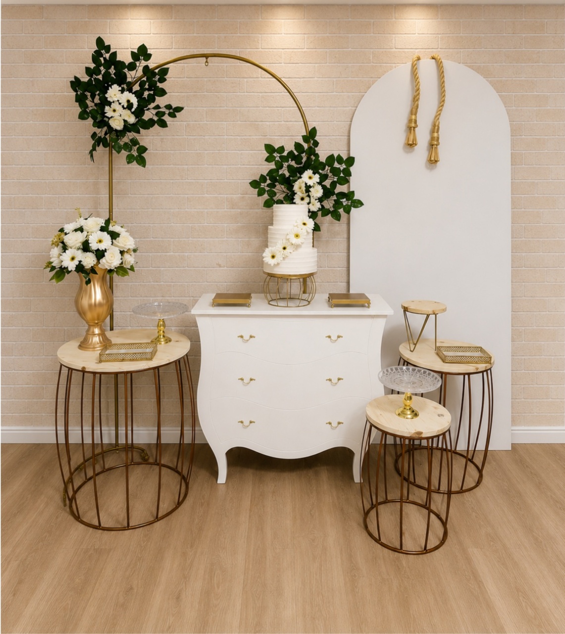 Alugue Decoração Noivado & Casamento (Modelo 12 ) - HZM Decoração e Locação