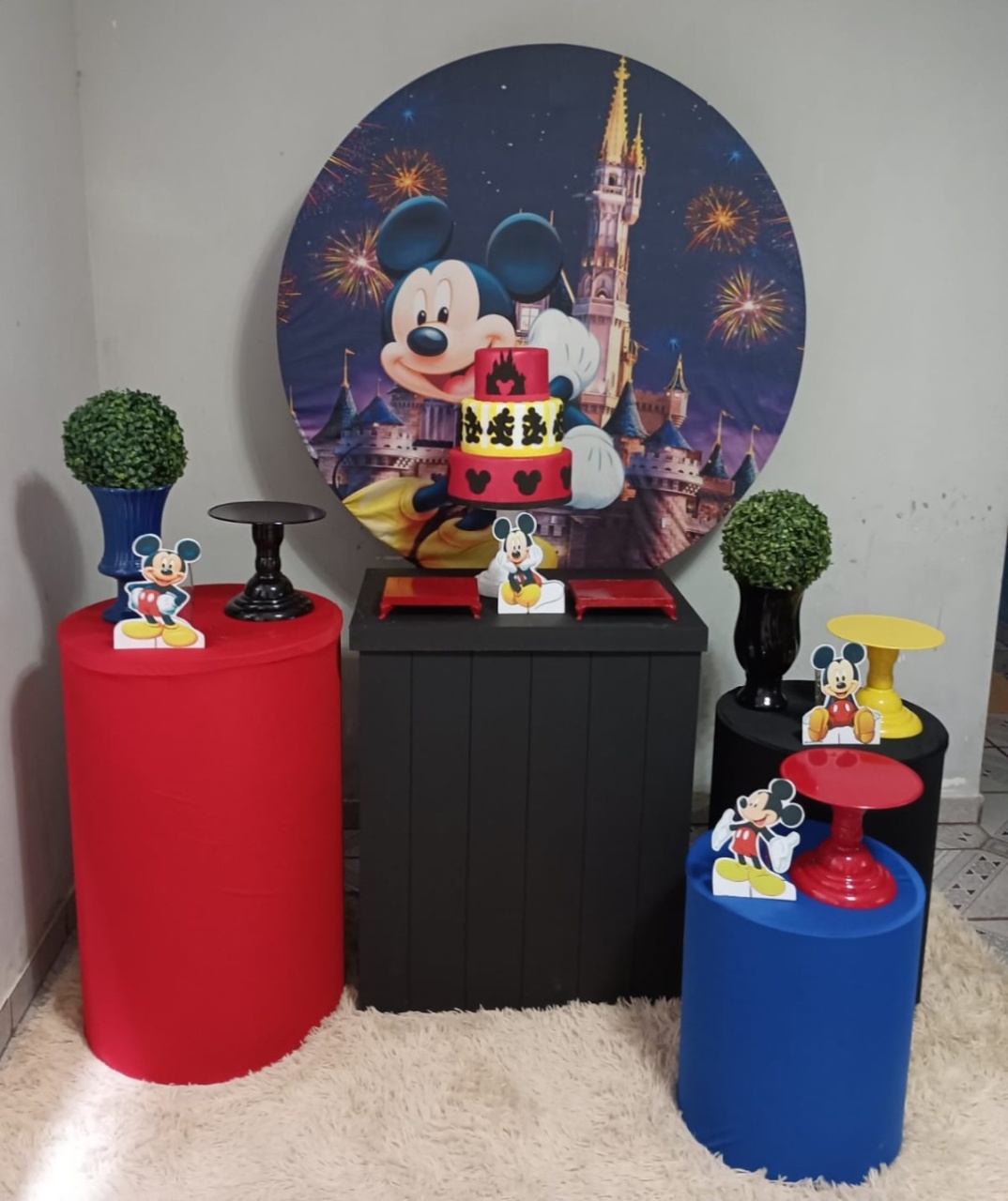 Alugue Decoração Mickey (Modelo 2) - HZM Decoração e Locação