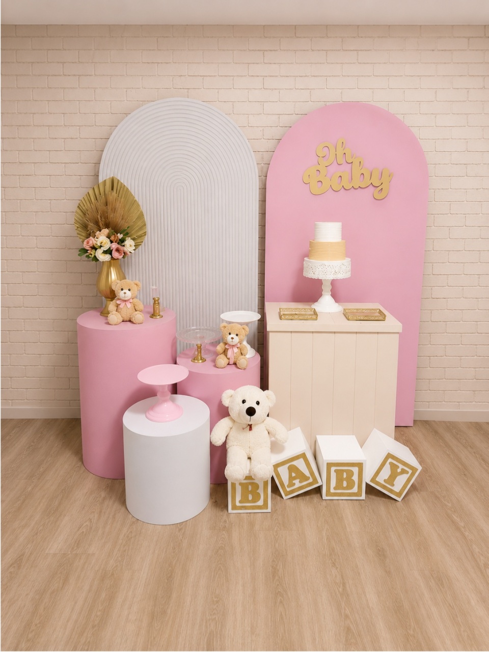Alugue Decoração Chá de Bebê  (Modelo 1) - HZM Decoração e Locação