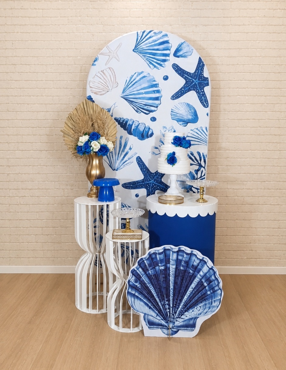 Alugue Decoração Fundo Do Mar Adulto ( Modelo 2) - HZM Decoração e Locação