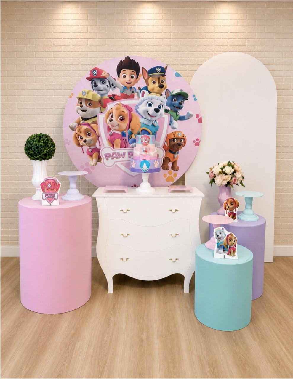 Alugue Decoração Patrulha Canina   (Modelo 3) - HZM Decoração e Locação