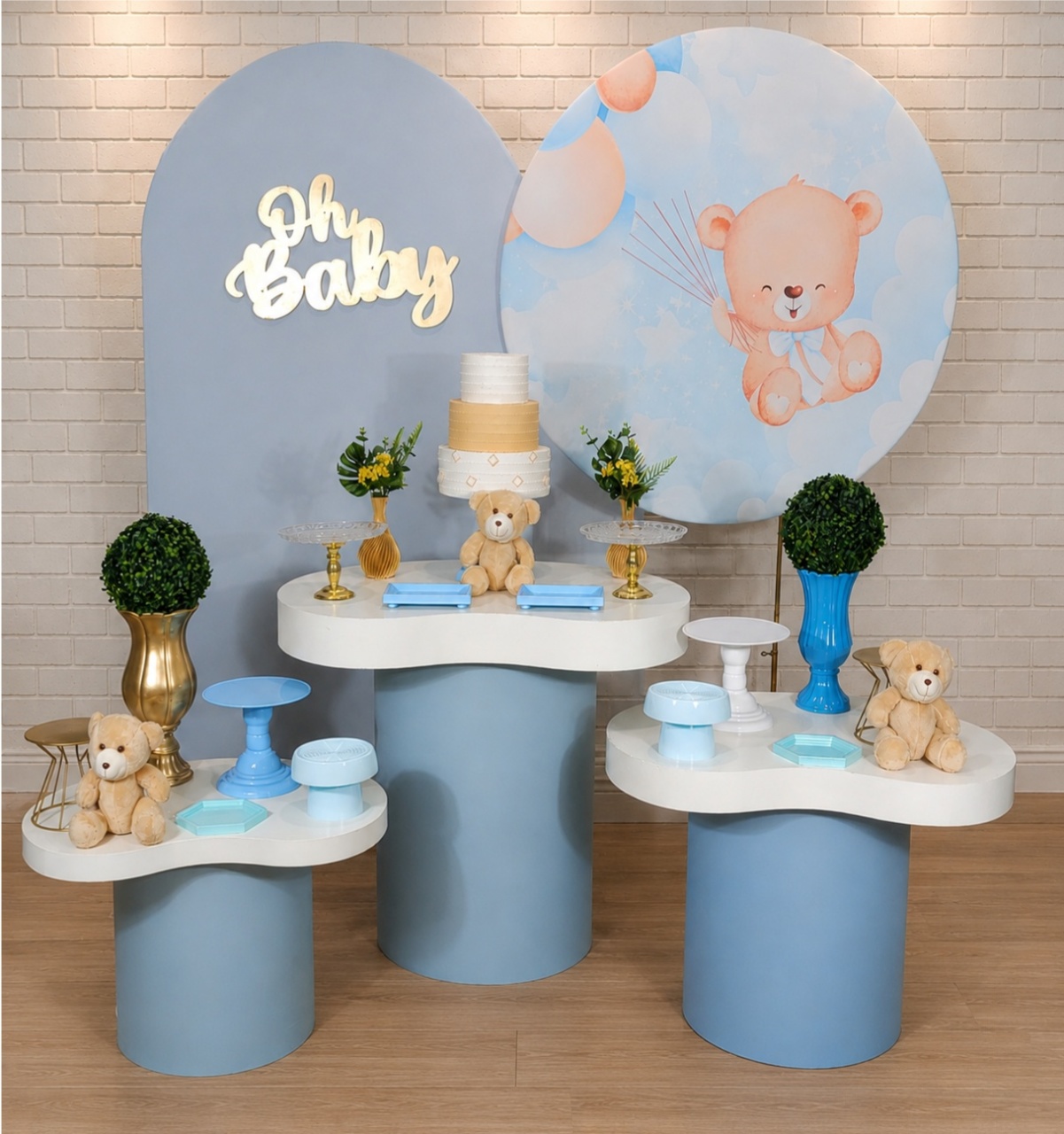 Alugue Decoração Chá de Bebê (Modelo 60) - HZM Decoração e Locação