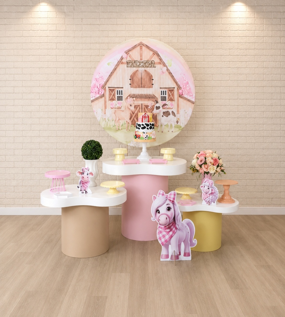 Alugue Decoração Fazendinha (Modelo 11) - HZM Decoração e Locação