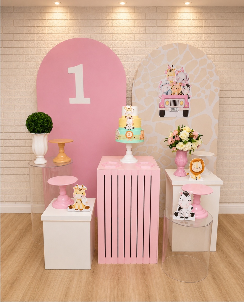 Alugue Decoração Safari (Modelo 12) - HZM Decoração e Locação