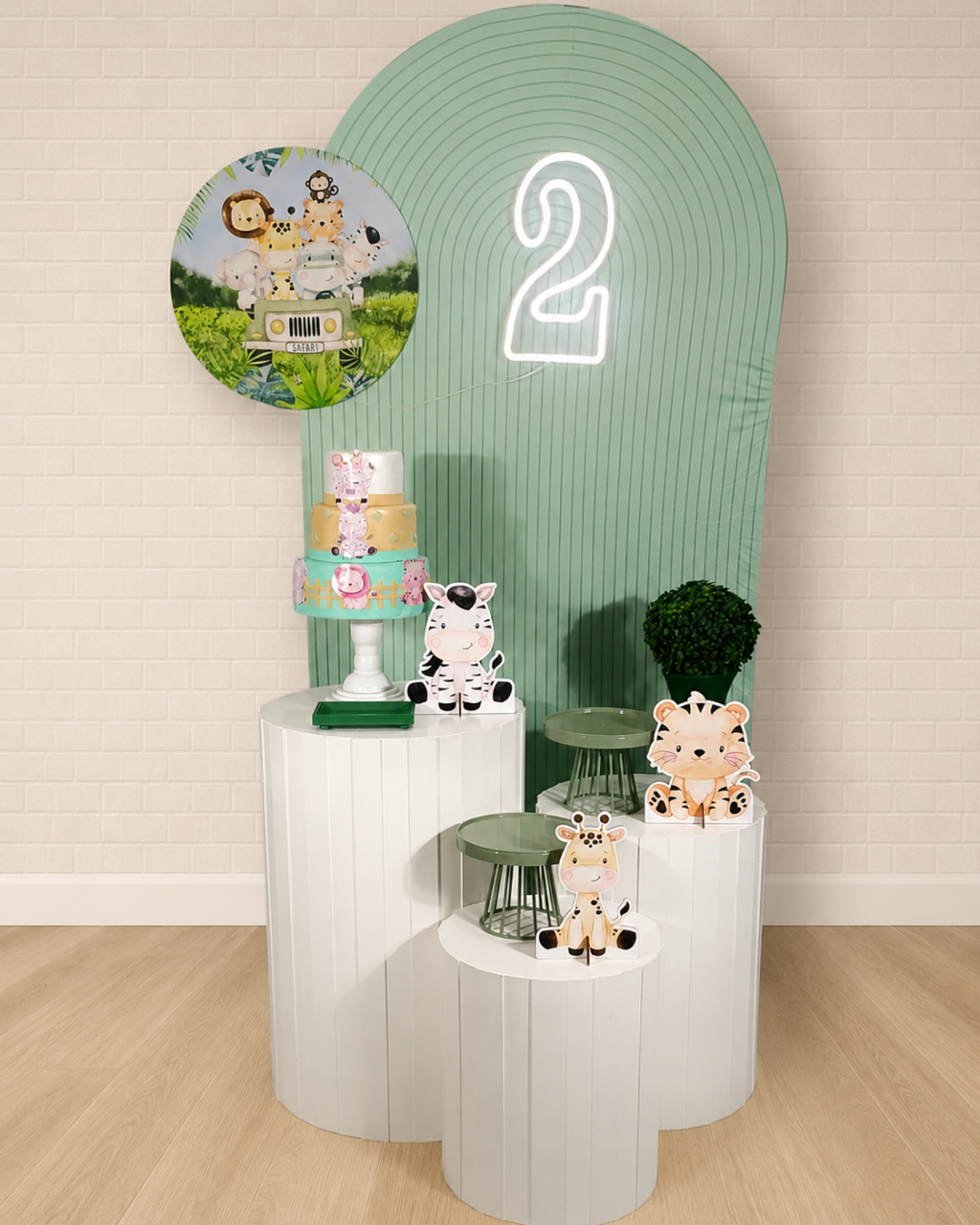 Alugue Decoração Safari (Modelo 16) - HZM Decoração e Locação