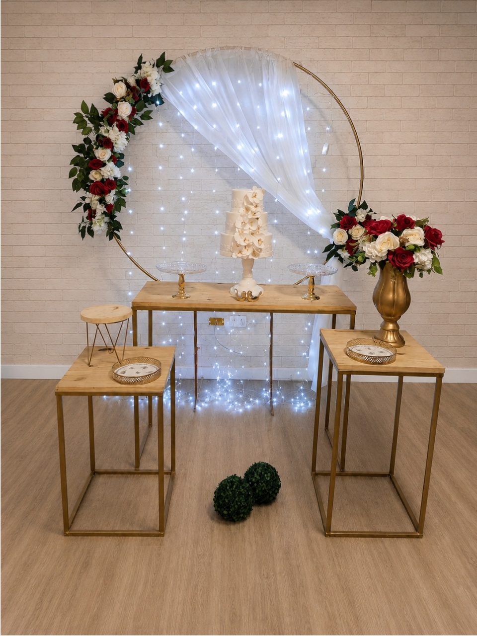 Alugue Decoração Noivado & Casamento (Modelo 48) - HZM Decoração e Locação