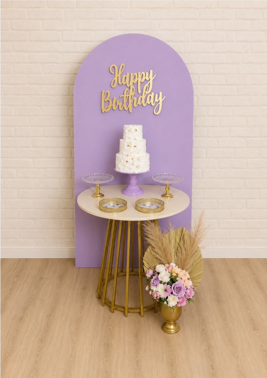 Alugue Decoração Happy ( Modelo 58) - HZM Decoração e Locação