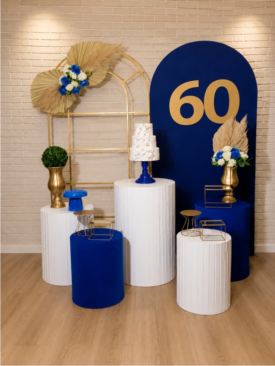 Alugue Decoração 60 Anos (Modelo 3) - HZM Decoração e Locação