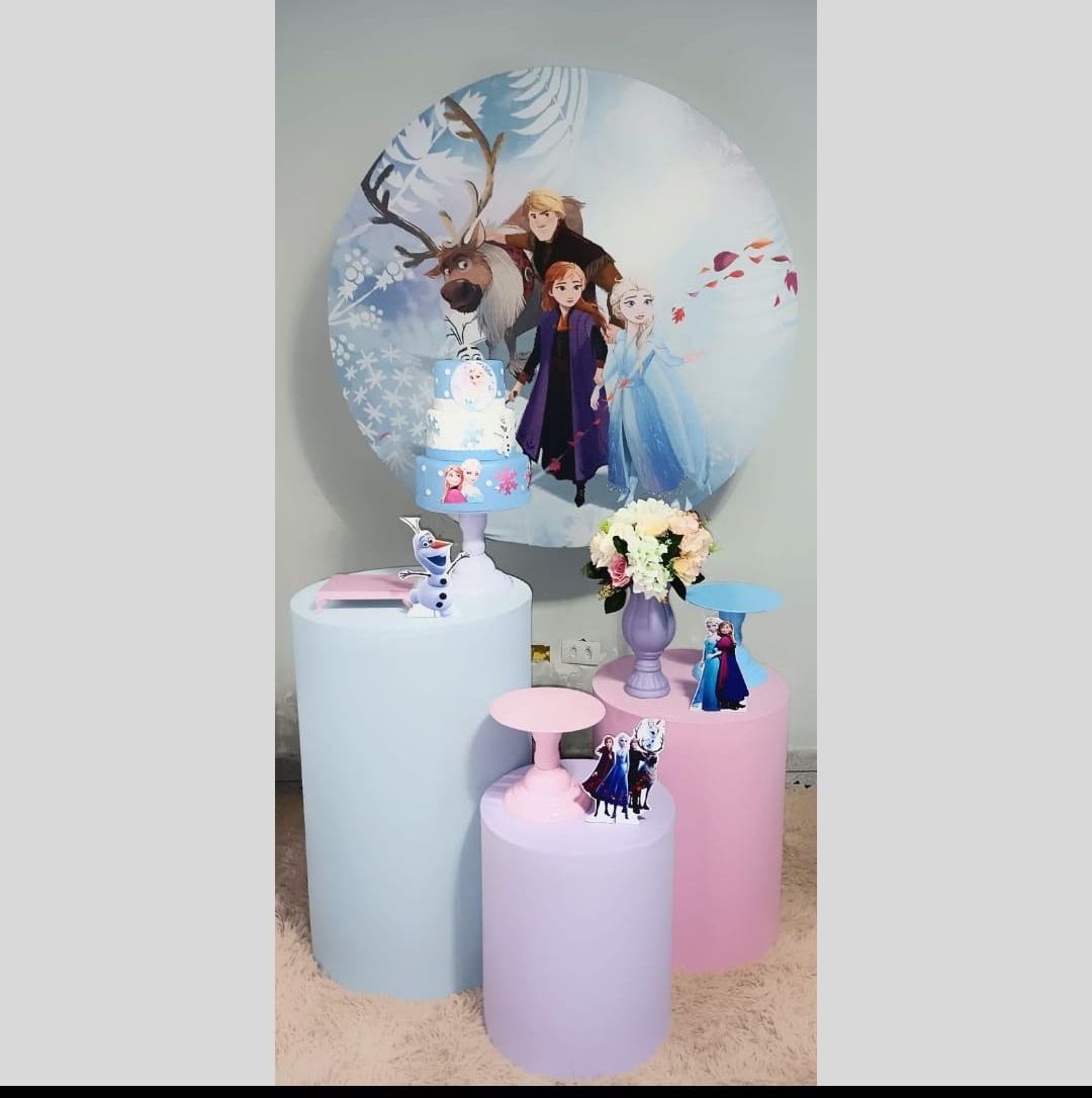 Alugue Decoração Frozen ( Modelo 1) - HZM Decoração e Locação