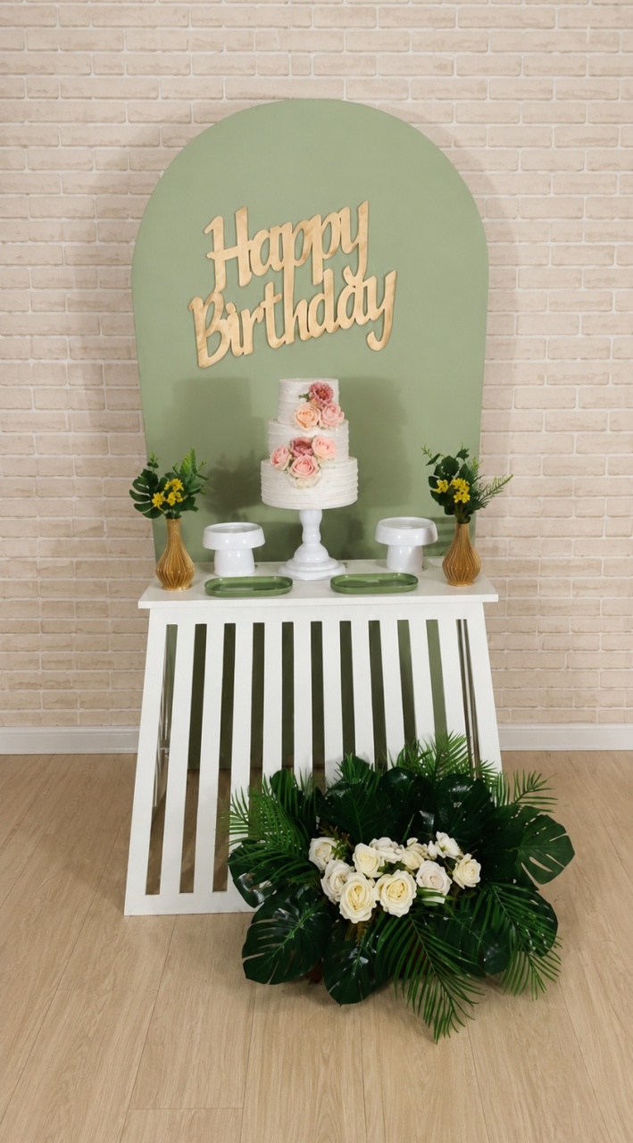 Alugue Decoração Happy ( Modelo 81) - HZM Decoração e Locação