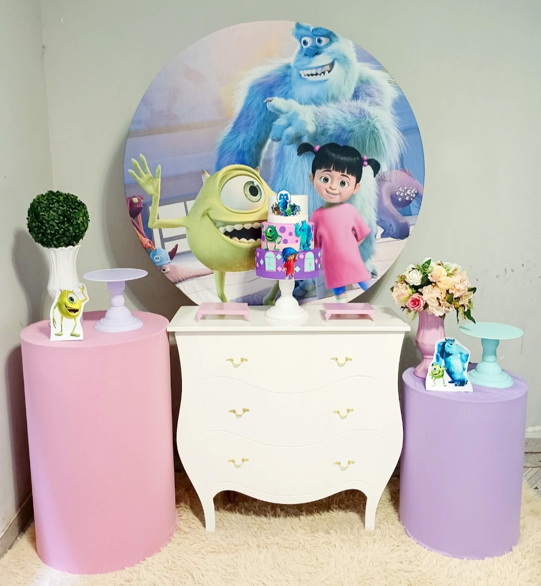 Alugue Decoração Monstros S.a (Modelo 2) - HZM Decoração e Locação